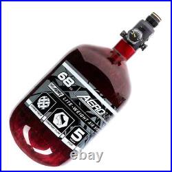 AeroLite Carbon Fiber Tank 68ci / 4500psi Red AeroLite Carbon Fiber Tank 68ci / 4500psi Red