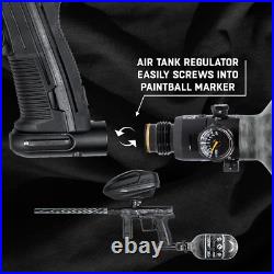 Aerolite Carbon Fiber HPA Paintball Tank Air System 48Ci / 4500Psi Aerolite Carbon Fiber HPA Paintball Tank Air System 48Ci / 4500Psi