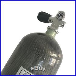 Air Gun 6.8L CE 4500Psi Carbon Fiber Scuba Tank PCP Bottle with Valve Mfr 2019