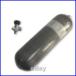 Air Rifle 6.8L CE 30Mpa 4500Psi Carbon Fiber Gas Cylinder Tank with Valve 2018