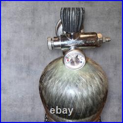 Air Venturi 146CC Carbon Fiber Tank W Extras! DUAL Gauges, Anti Roll Cup, Handle