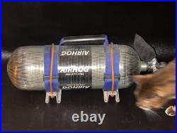 AirHog Carbon Fiber Whole Hog 88 Cu Ft Tank W Regulator Getta Grip Tank Handle AirHog Carbon Fiber Whole Hog 88 Cu Ft Tank W Regulator Getta Grip Tank Handle
