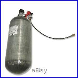 Airgun PCP 12L Carbon Fiber Scuba Tank 4500Psi Air Cylinder Bottle Filling Kits