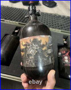 Airsoft HPA Carbon Fiber Tanks 68 cubic-inch/4500 per square-inch (x6) with Case