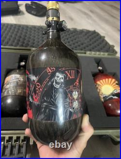 Airsoft HPA Carbon Fiber Tanks 68 cubic-inch/4500 per square-inch (x6) with Case