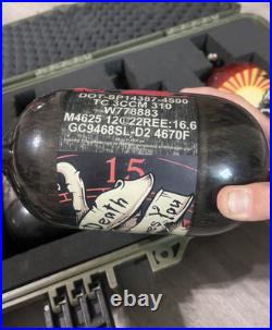 Airsoft HPA Carbon Fiber Tanks 68 cubic-inch/4500 per square-inch (x6) with Case