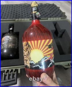 Airsoft HPA Carbon Fiber Tanks 68 cubic-inch/4500 per square-inch (x6) with Case