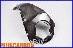 BMW K1200S K1300S Center Tank Cover Twill Carbon Fiber GLOSSY (Fits BMW K1200S)