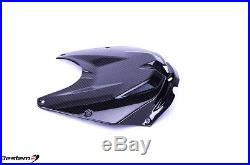BMW S1000RR 2012 2014 100% Carbon Fiber Front Tank Cover, Twill