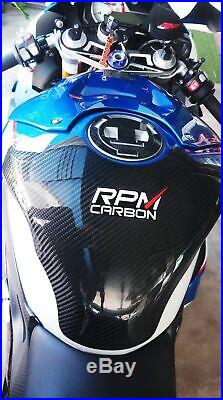 BMW S1000RR S1000R Carbon Fiber Tank Cover Protector