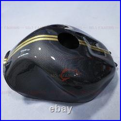 Black Carbon Fiber ABS Fairings Kit With TANK For Suzuki GSXR 600 / 750 2001-2003