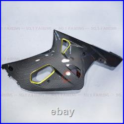 Black Carbon Fiber ABS Fairings Kit With TANK For Suzuki GSXR 600 / 750 2001-2003