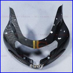Black Carbon Fiber ABS Fairings Kit With TANK For Suzuki GSXR 600 / 750 2001-2003