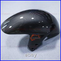 Black Carbon Fiber ABS Fairings Kit With TANK For Suzuki GSXR 600 / 750 2001-2003