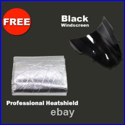 Black Carbon Fiber ABS Fairings Kit With TANK For Suzuki GSXR 600 / 750 2001-2003