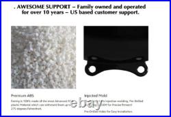 Black Carbon Fiber Fairing Kit + Tank Cover For Suzuki GSXR600/750 2004 2005 ABS