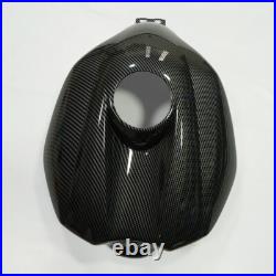 Black Carbon Fiber Fuel Gas Tank Cover Fairing Fit Yamaha YZF R1 2004 2005 2006