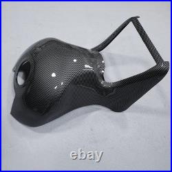 Black Carbon Fiber Fuel Gas Tank Cover Fairing For Kawasaki Ninja ZX14R 2006-11