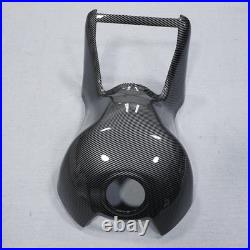 Black Carbon Fiber Fuel Gas Tank Cover Fairing For Kawasaki Ninja ZX14R 2006-11
