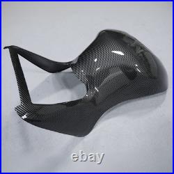 Black Carbon Fiber Fuel Gas Tank Cover Fairing For Kawasaki Ninja ZX14R 2006-11