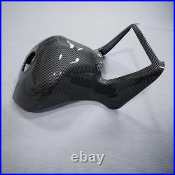 Black Carbon Fiber Fuel Gas Tank Cover Fairing For Kawasaki Ninja ZX14R 2006-11