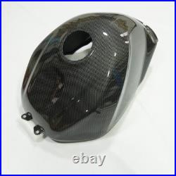 Black Carbon Fiber Fuel Gas Tank Cover Fairing For Suzuki GSXR600/750 2004-2005