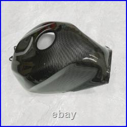 Black Carbon Fiber Fuel Gas Tank Cover Fairing For Suzuki GSXR600/750 2004-2005