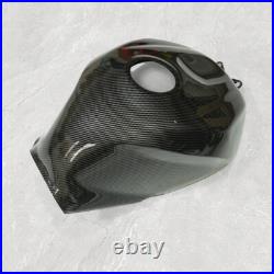 Black Carbon Fiber Fuel Gas Tank Cover Fairing For Suzuki GSXR600/750 2004-2005