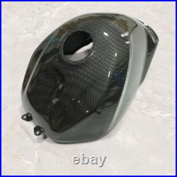 Black Carbon Fiber Fuel Gas Tank Cover Fairing For Suzuki GSXR600/750 2004-2005