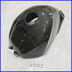 Black Carbon Fiber Fuel Gas Tank Cover Fairing For Suzuki GSXR600/750 2004-2005
