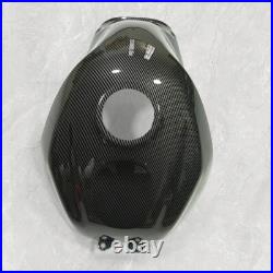 Black Carbon Fiber Fuel Gas Tank Cover Fairing For Suzuki GSXR600/750 2004-2005