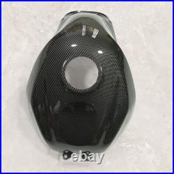 Black Carbon Fiber Fuel Gas Tank Cover Fairing For Suzuki GSXR600/750 2004-2005