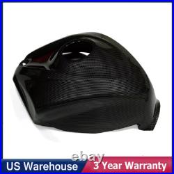 Black Carbon Fiber Fuel Gas Tank Cover For SUZUKI GSXR600/750 2008 2009 2010 US