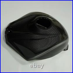 Black Carbon Fiber Fuel Gas Tank Cover For SUZUKI GSXR600/750 2008 2009 2010 US