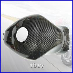 Black Carbon Fiber Fuel Gas Tank Cover For Suzuki Hayabusa GSX1300R 1997-2007 97
