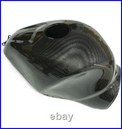 Black Carbon Fiber Gas Tank Cover Fairing For Suzuki GSX1300R Hayabusa 1997-2007
