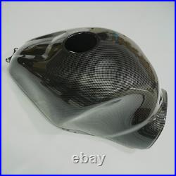 Black Carbon Fiber Gas Tank Cover Fairing For Suzuki GSX1300R Hayabusa 1997-2007