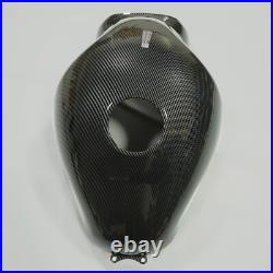 Black Carbon Fiber Gas Tank Cover Fairing For Suzuki GSX1300R Hayabusa 1997-2007