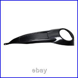 Black Carbon Fiber Gas Tank Cover for Harley 24-2025 Road Glide FLHX FLTRXSTSE