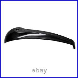 Black Carbon Fiber Gas Tank Panel Cover for Harley 2018-2025 Fat Bob FXFBS 114