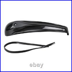 Black Carbon Fiber Gas Tank Panel Cover for Harley 2018-2025 Fat Bob FXFBS 114