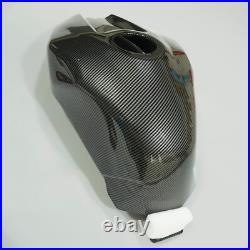 Black Carbon Fiber Look Fuel Gas Tank Cover Cowl Fit For Yamaha YZF R1 2009-2014
