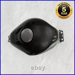 Black Carbon Fiber Look Fuel Gas Tank Cover Fairing For 2001-07 Honda CBR600F4i