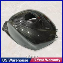 Black Carbon Fiber Look Fuel Gas Tank Cover For SUZUKI GSXR1000 2005 2006 05 06
