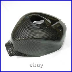 Black Carbon Fiber Look Fuel Gas Tank Cover For SUZUKI GSXR1000 2005 2006 05 06