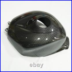 Black Carbon Fiber Look Fuel Gas Tank Cover For SUZUKI GSXR1000 2005 2006 05 06
