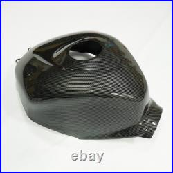 Black Carbon Fiber Look Fuel Gas Tank Cover For SUZUKI GSXR1000 2005 2006 05 06