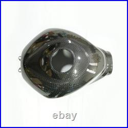 Black Carbon Fiber Look Fuel Gas Tank Cover For SUZUKI GSXR1000 2005 2006 05 06