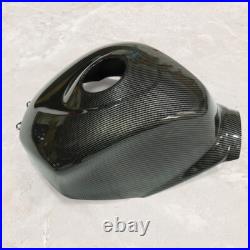 Black Carbon Fiber Look Fuel Gas Tank Cover For SUZUKI GSXR1000 2005 2006 05 06