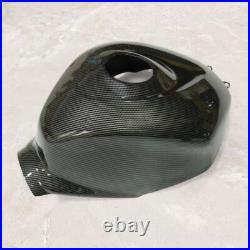 Black Carbon Fiber Look Fuel Gas Tank Cover For SUZUKI GSXR1000 2005 2006 05 06